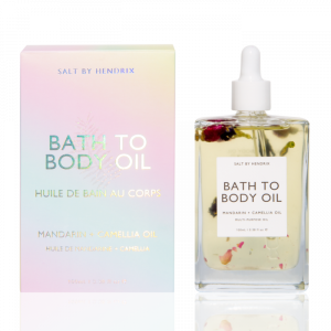 Salt by Hendrix Bath To Body Oil Mandarin Camellia Oil Organic 100 ml Organic Vegan Plant Based