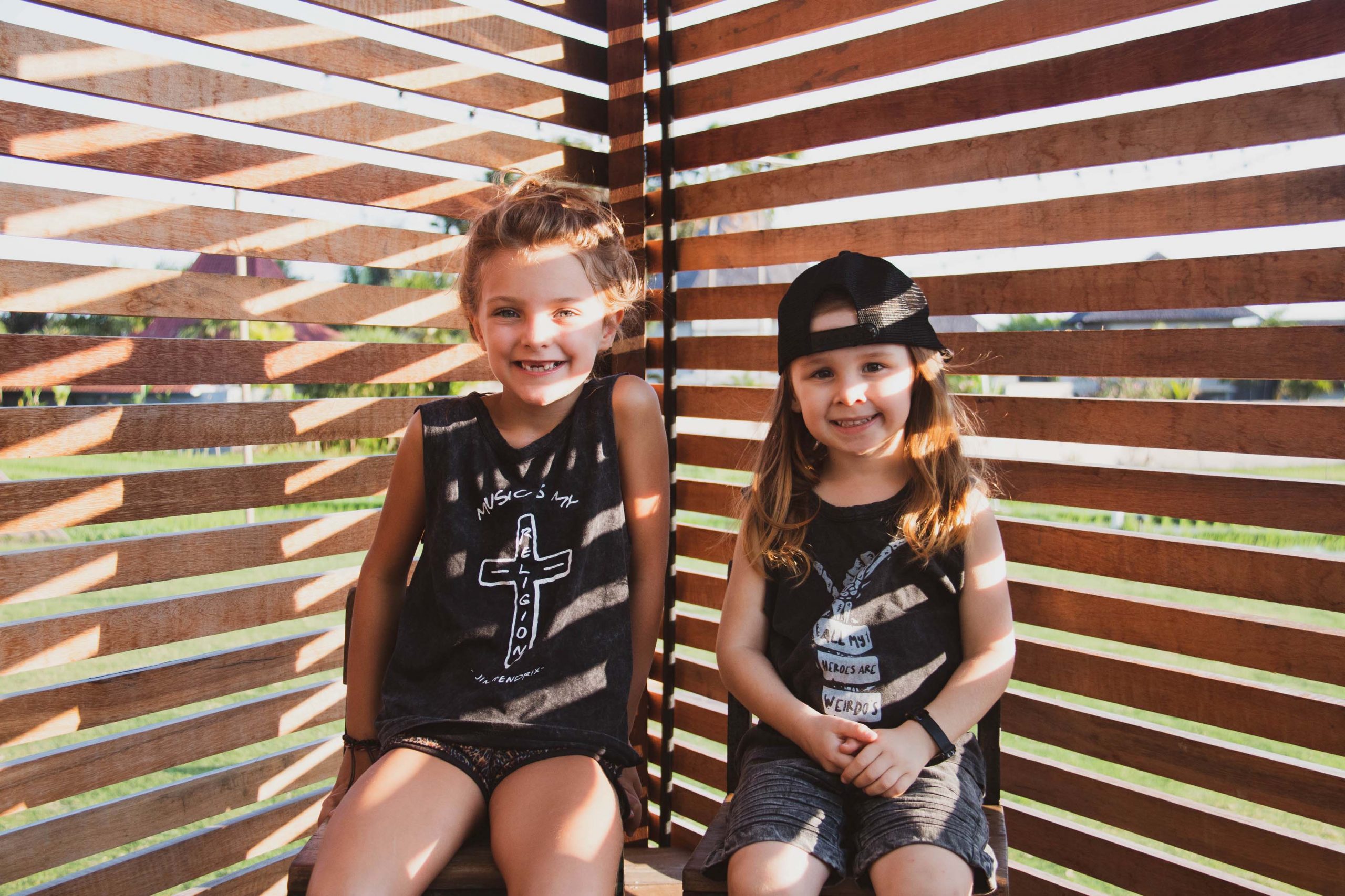 All My Heroes Are Weirdos Dark Grey Acid Wash Baby & Kids Unisex Muscle Tee - Image 5
