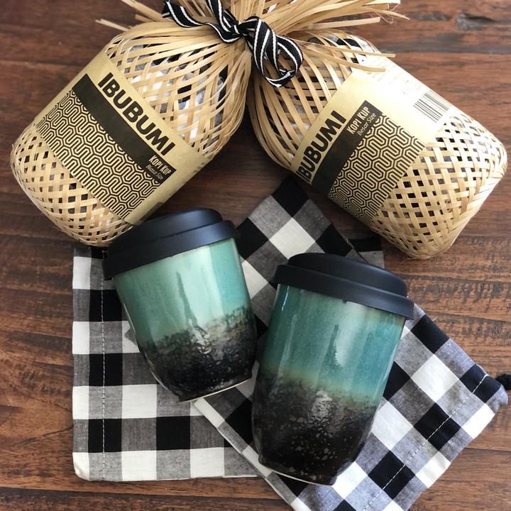 IbuBumi Kopi Kup Biasa Besar Size Large Reusable Cup - Green Zero Waste, Natural, Sustainable and Eco Friendly - Image 3