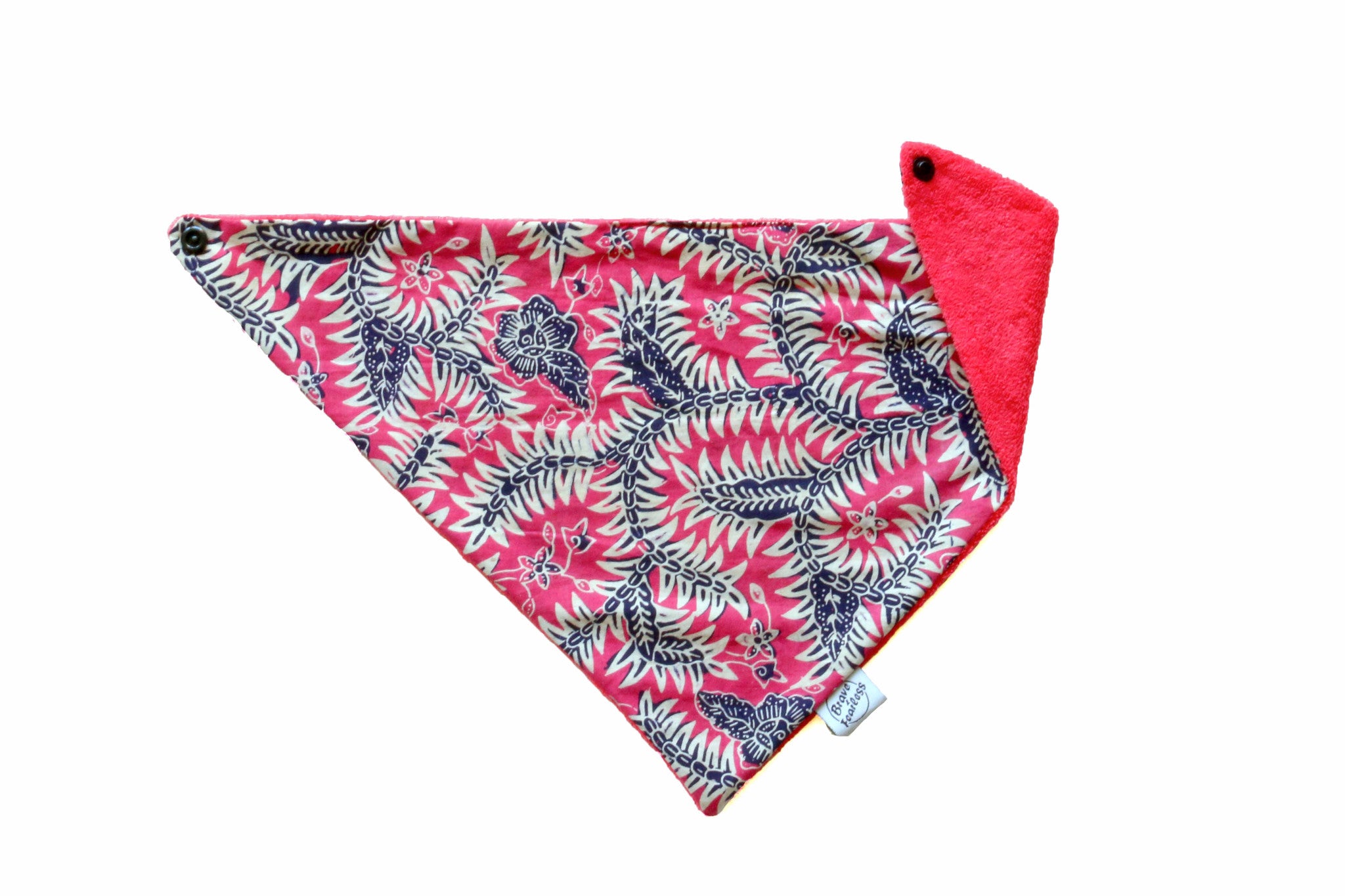 Tropical Pink Dribble Bibdana for Teething Baby & Toddlers