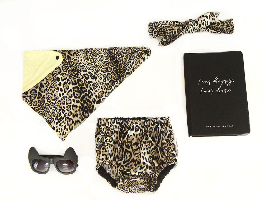 Leopard Head Wrap Mama & Baby Matching Headband - Image 3